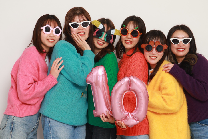 6人の友達